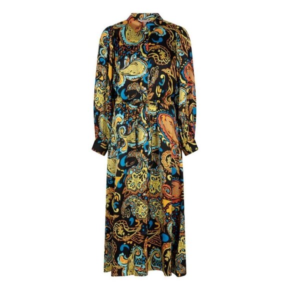 NWT ESQUALO Untamed Party Paisley Print Dress - Picture 8 of 9